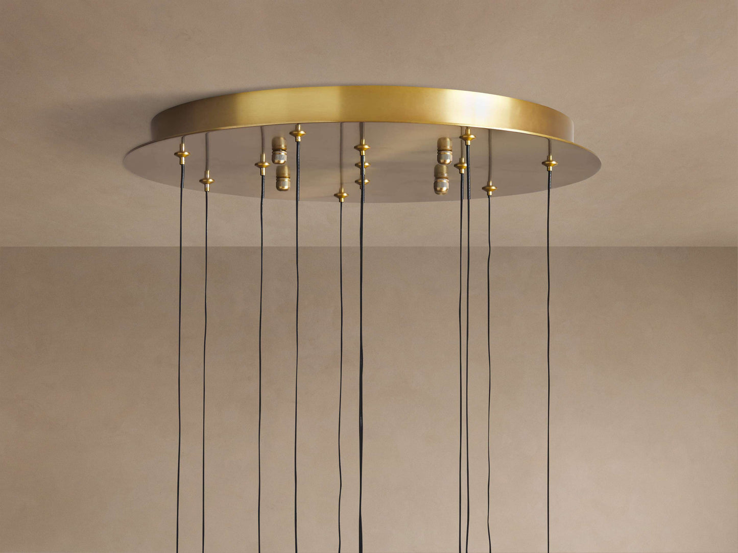 Soltaire Crystal Round Chandelier 17" 24'' 36'' 48" 58''D