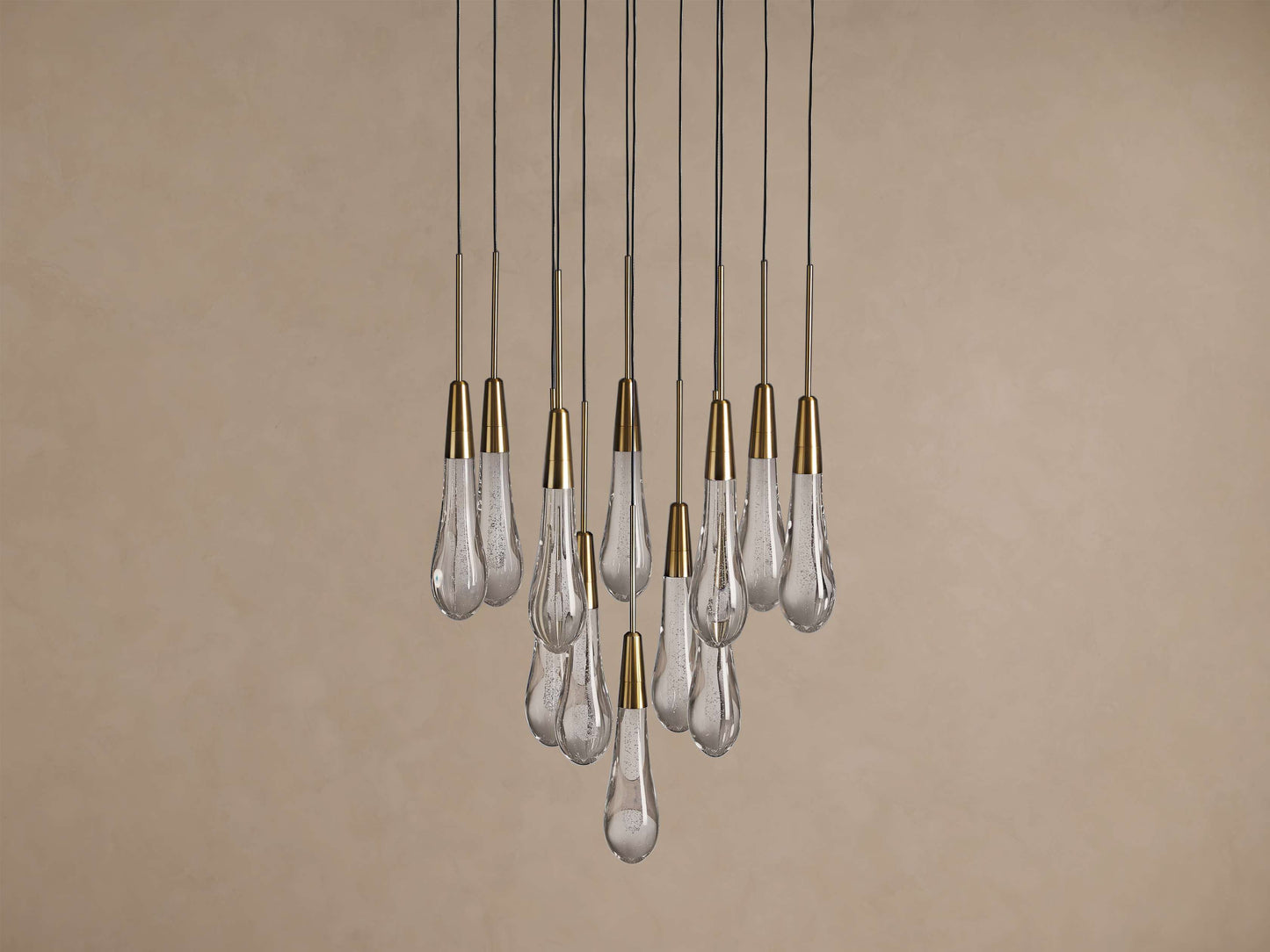 Soltaire Crystal Round Chandelier 17" 24'' 36'' 48" 58''D