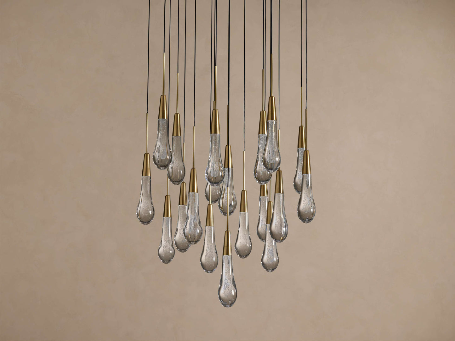Soltaire Crystal Round Chandelier 17" 24'' 36'' 48" 58''D