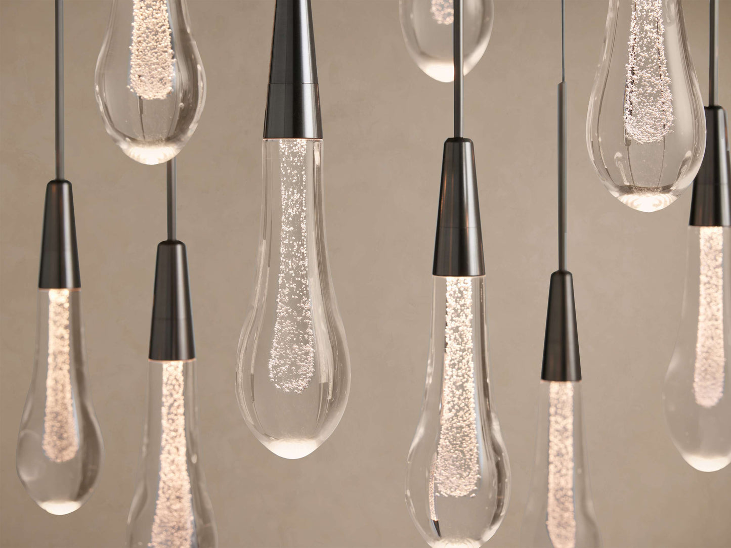 Soltaire Crystal Linear Chandelier 37" 50" 60" 70" 87" 120"W