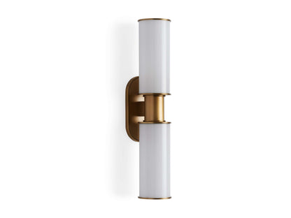 Harlin 2-Light Wall Sconce in Milk
