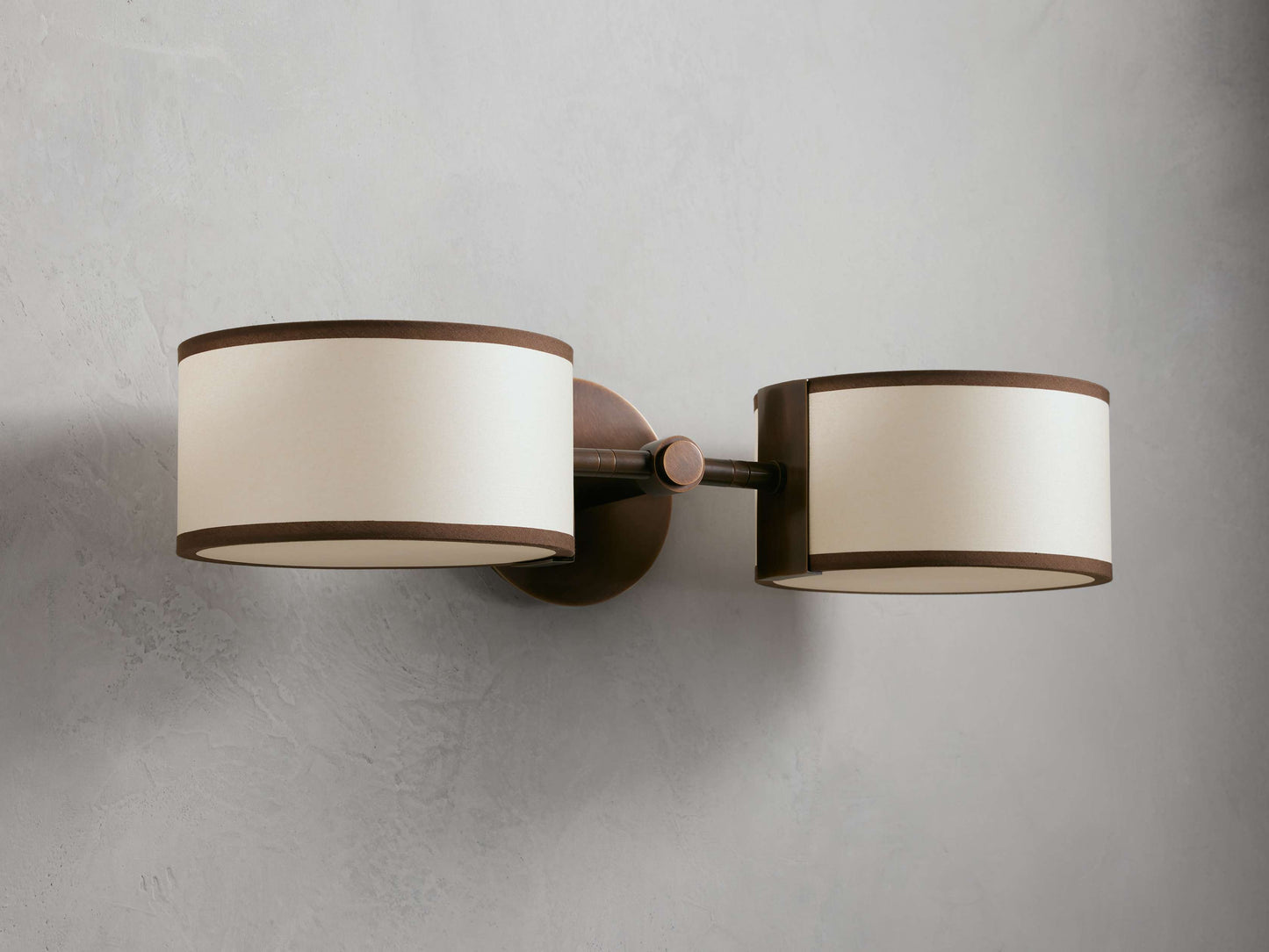 Daphne 2-Light Wall Sconce in Ecru