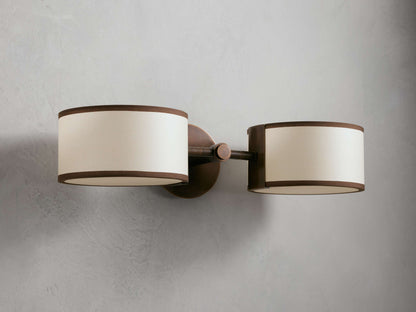 Daphne 2-Light Wall Sconce in Ecru