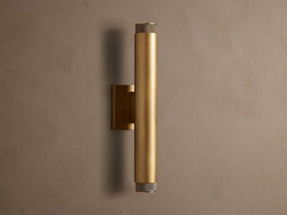 Spotlight Outdoor Sconce in Brass