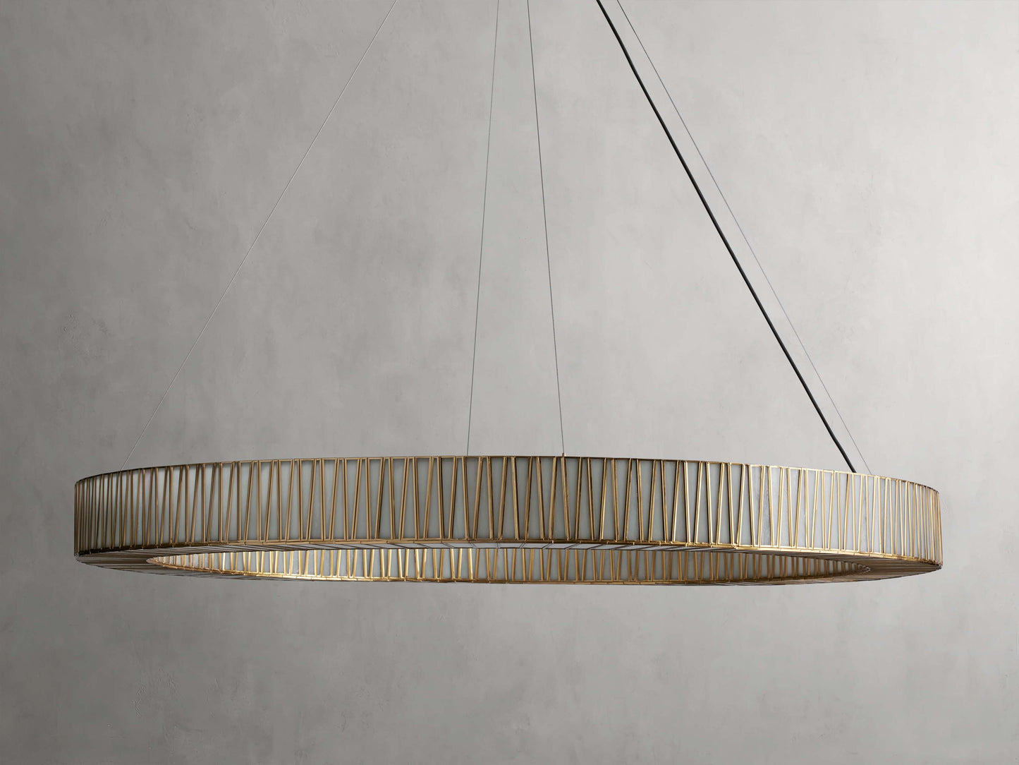 Jeunet Round Chandelier 24" 36" 42" 60''