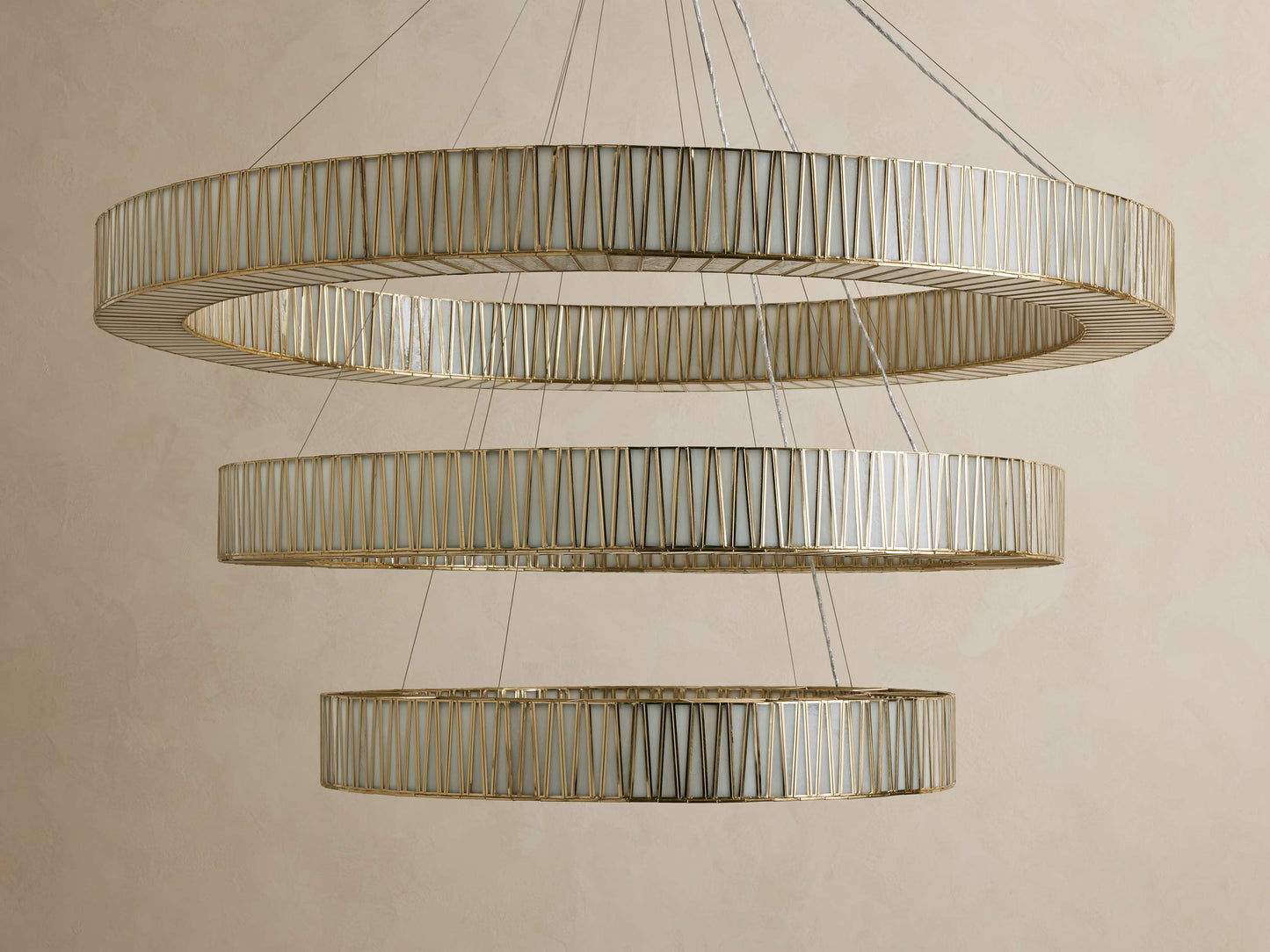 Jeunet 3-Tier Round Chandelier