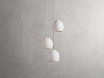 Arica Alabaster Round Chandelier