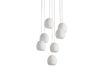 Arica Alabaster Round Chandelier