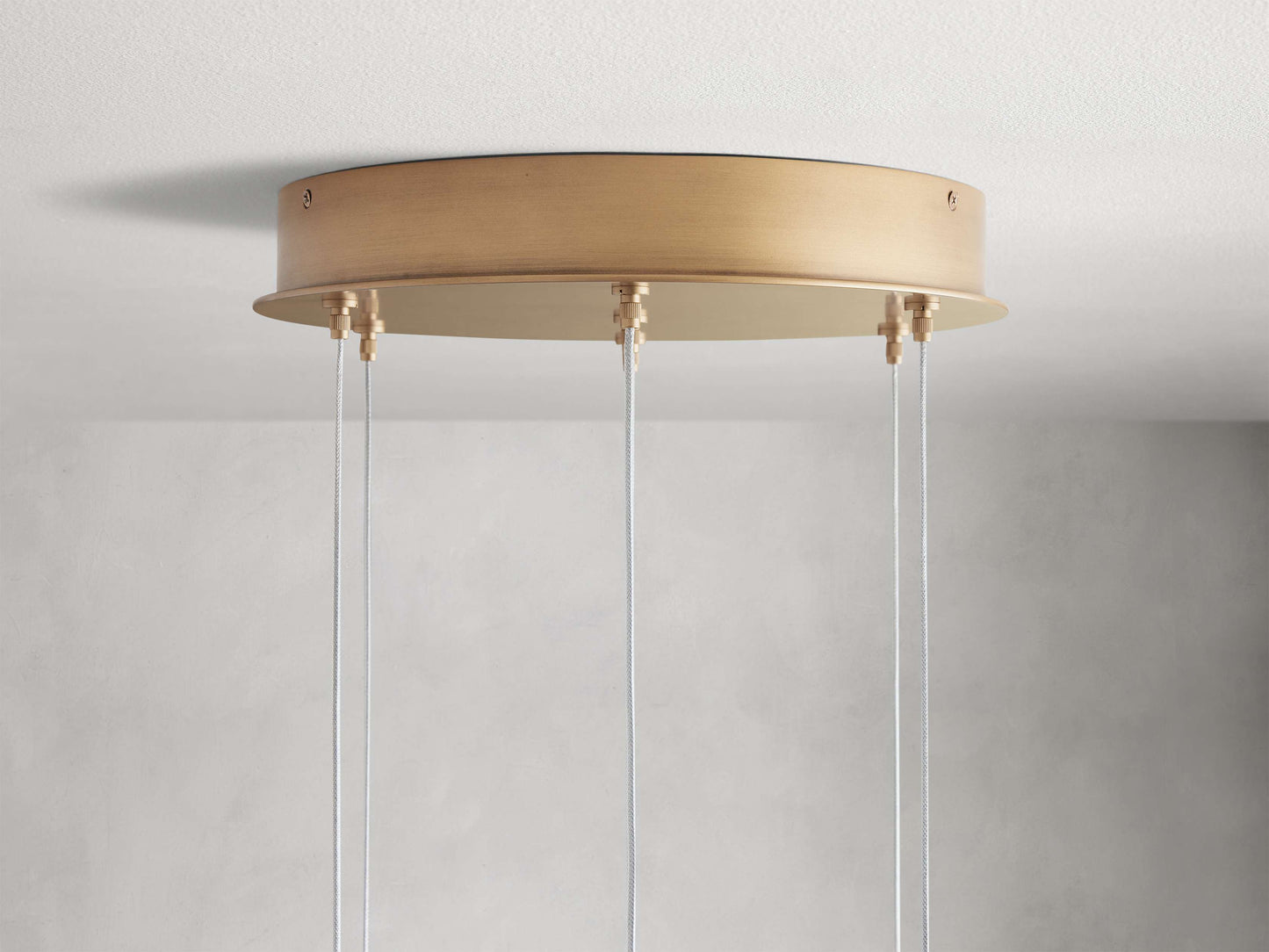 Arica Alabaster Round Chandelier