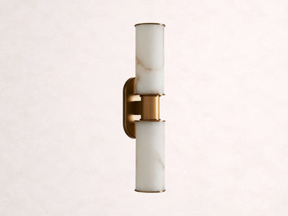Harlin 2-Light Wall Sconce in Alabaster