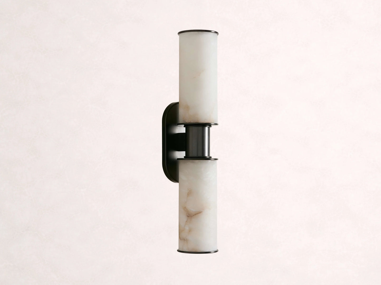 Harlin 2-Light Wall Sconce in Alabaster