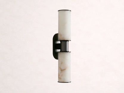 Harlin 2-Light Wall Sconce in Alabaster