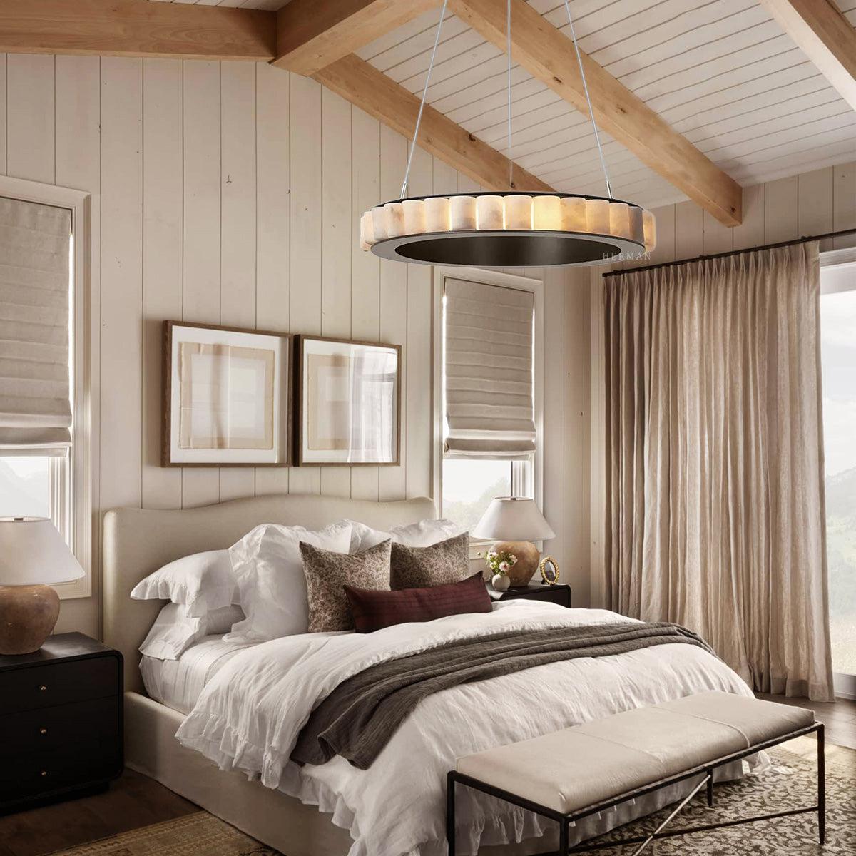 Avalon Alabaster Chandelier - Richardrider