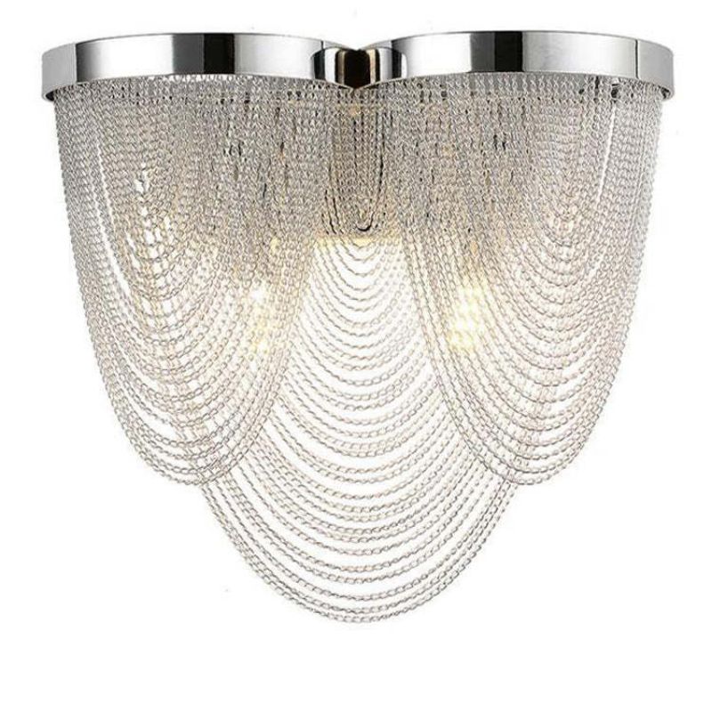 Aluminum Chain Tassel Wall Sconce - Richardrider