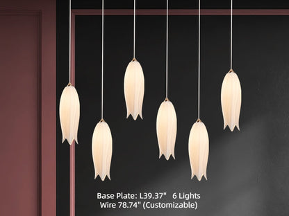 Elegant Flower Chandelier For Foyer/ Staircase - Richardrider
