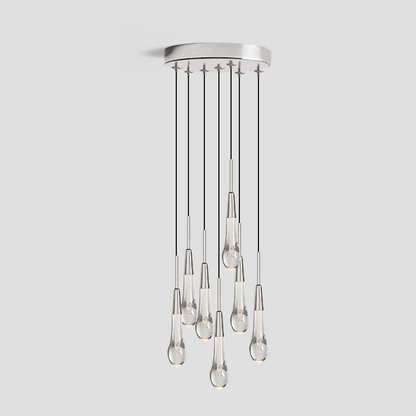 Soltaire Cluster Crystal Pendant 3 Light 5 Light 7Light - Richardrider