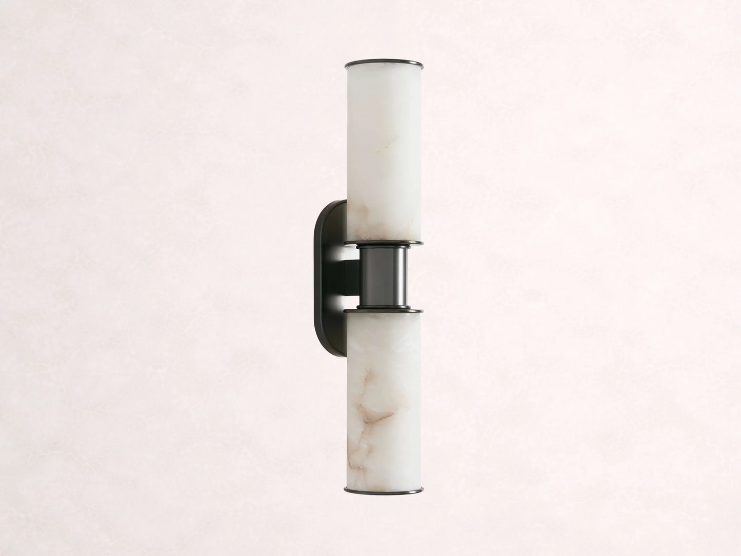 Harlin 2-Light Wall Sconce in Alabaster