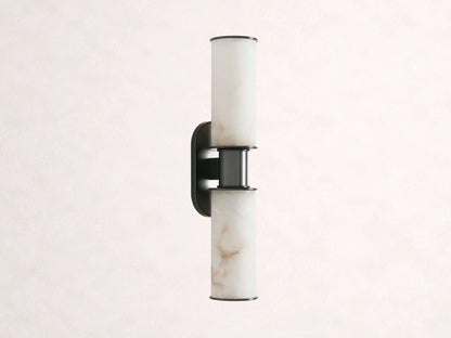 Harlin 2-Light Wall Sconce in Alabaster