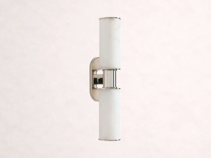 Harlin 2-Light Wall Sconce in Alabaster