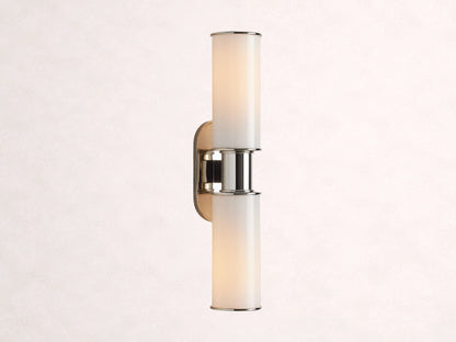 Harlin 2-Light Wall Sconce in Milk