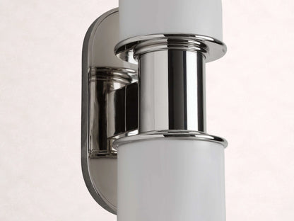 Harlin 2-Light Wall Sconce in Milk