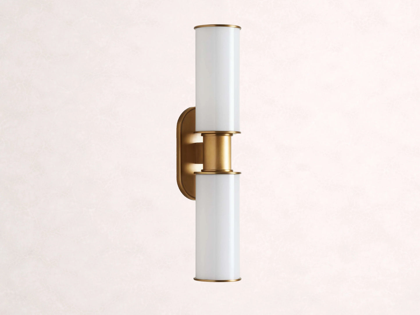 Harlin 2-Light Wall Sconce in Milk
