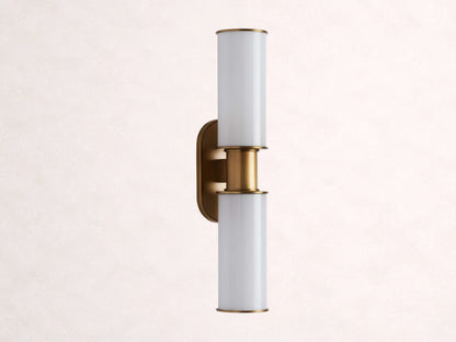 Harlin 2-Light Wall Sconce in Milk