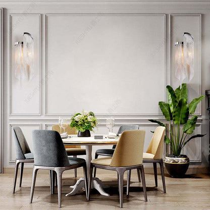 Fiona Aluminum Chain Tassel Wall Sconce - Richardrider