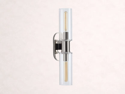 Harlin 2-Light Wall Sconce in Clear