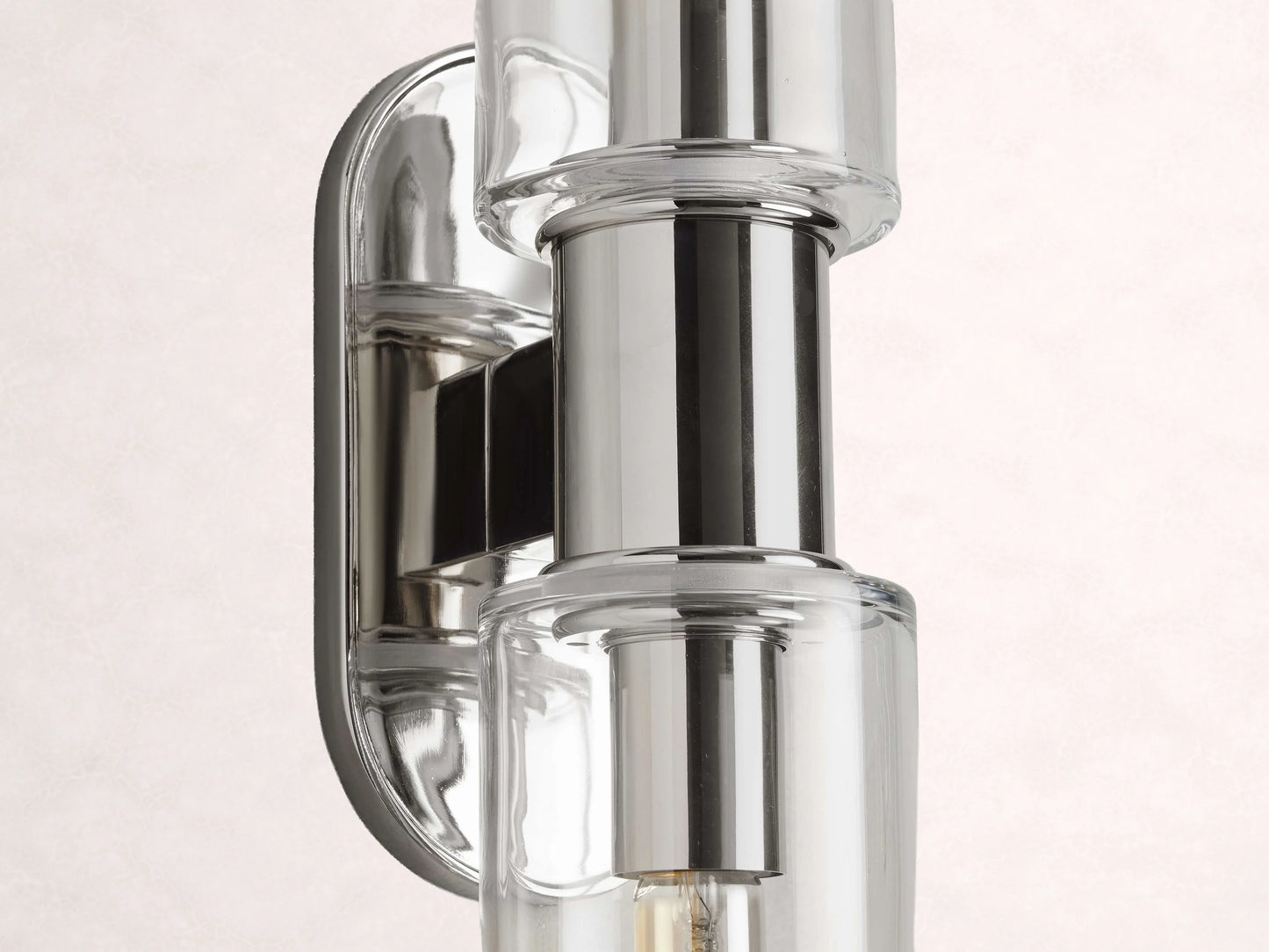 Harlin 2-Light Wall Sconce in Clear