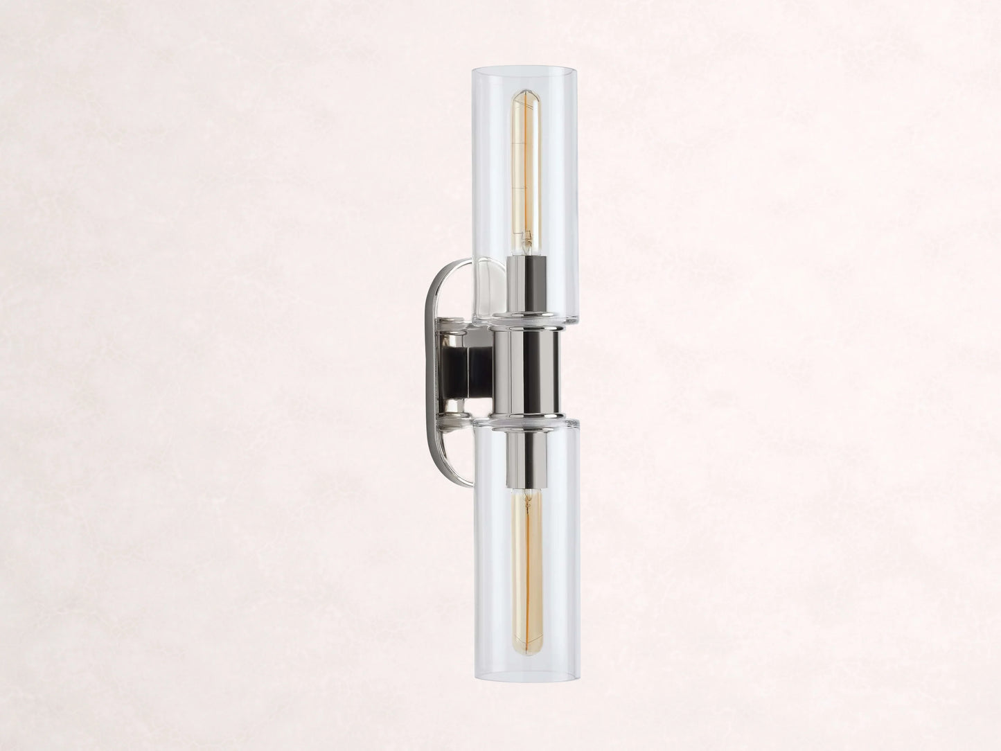 Harlin 2-Light Wall Sconce in Clear