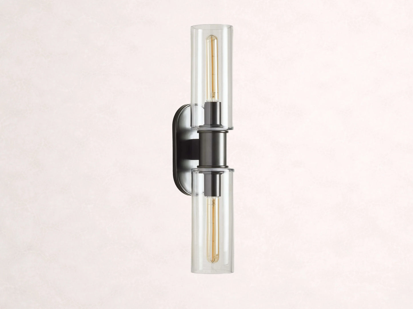 Harlin 2-Light Wall Sconce in Clear