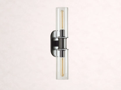 Harlin 2-Light Wall Sconce in Clear