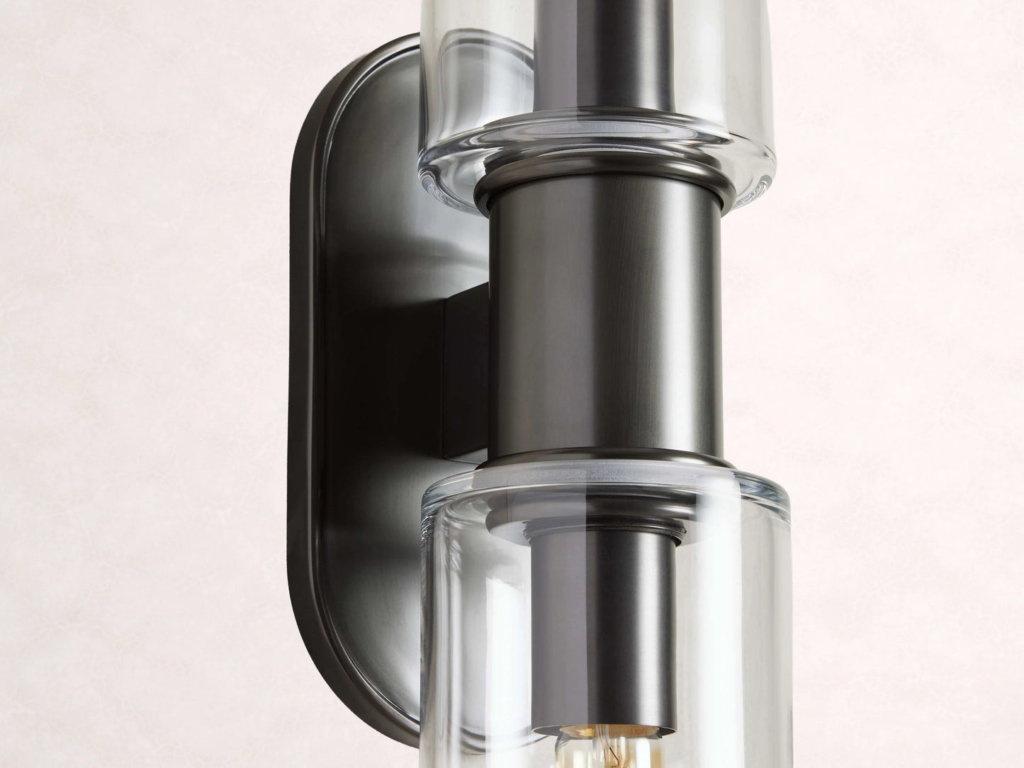 Harlin 2-Light Wall Sconce in Clear