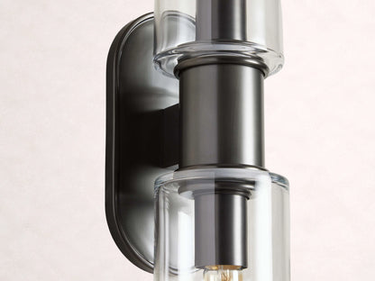 Harlin 2-Light Wall Sconce in Clear