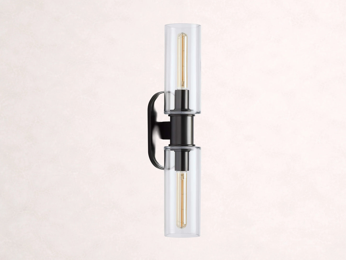 Harlin 2-Light Wall Sconce in Clear
