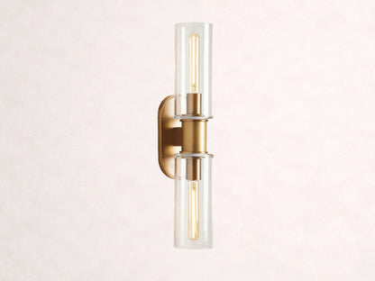 Harlin 2-Light Wall Sconce in Clear