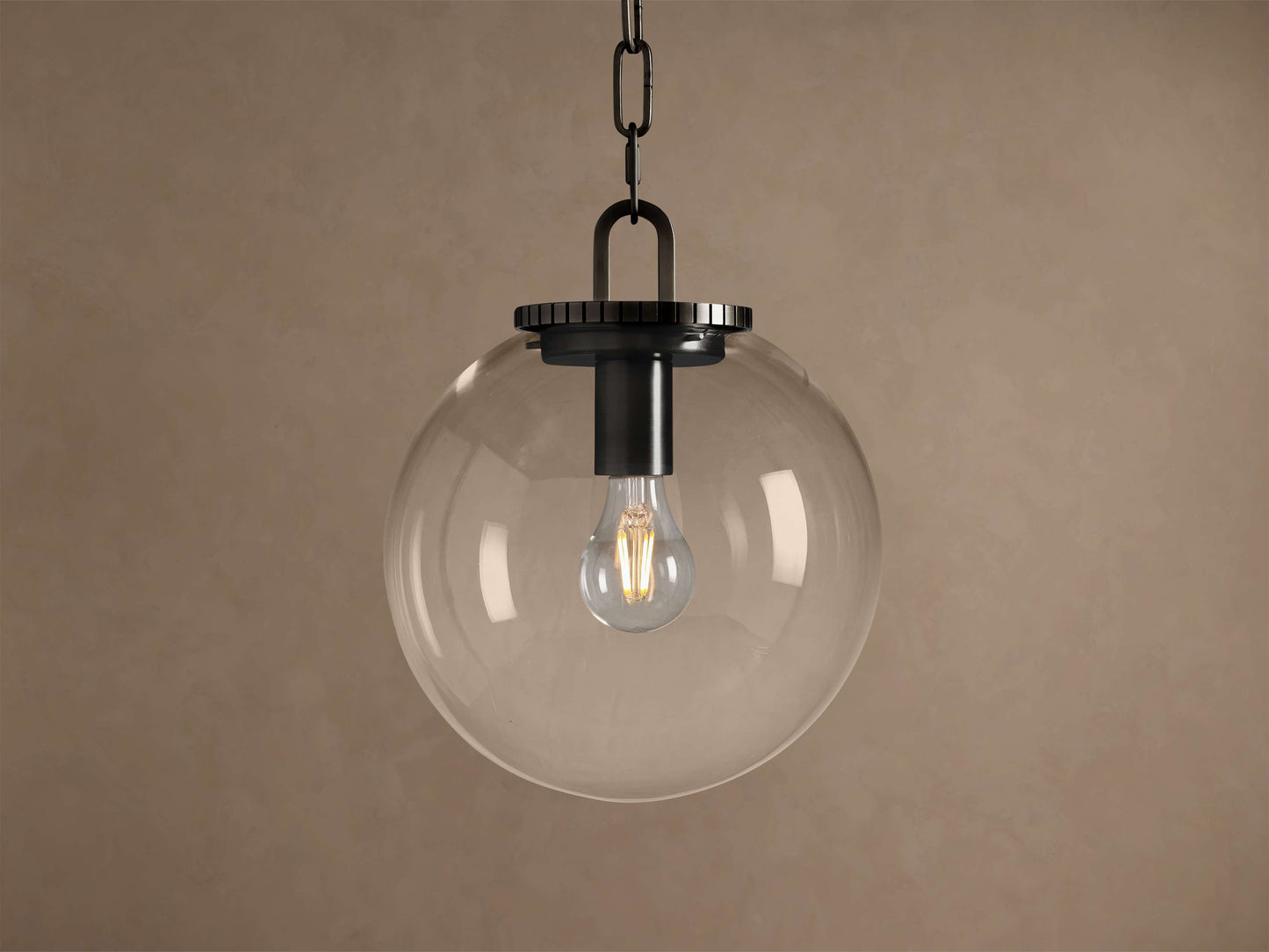 Wescott Globe Pendant with Chain