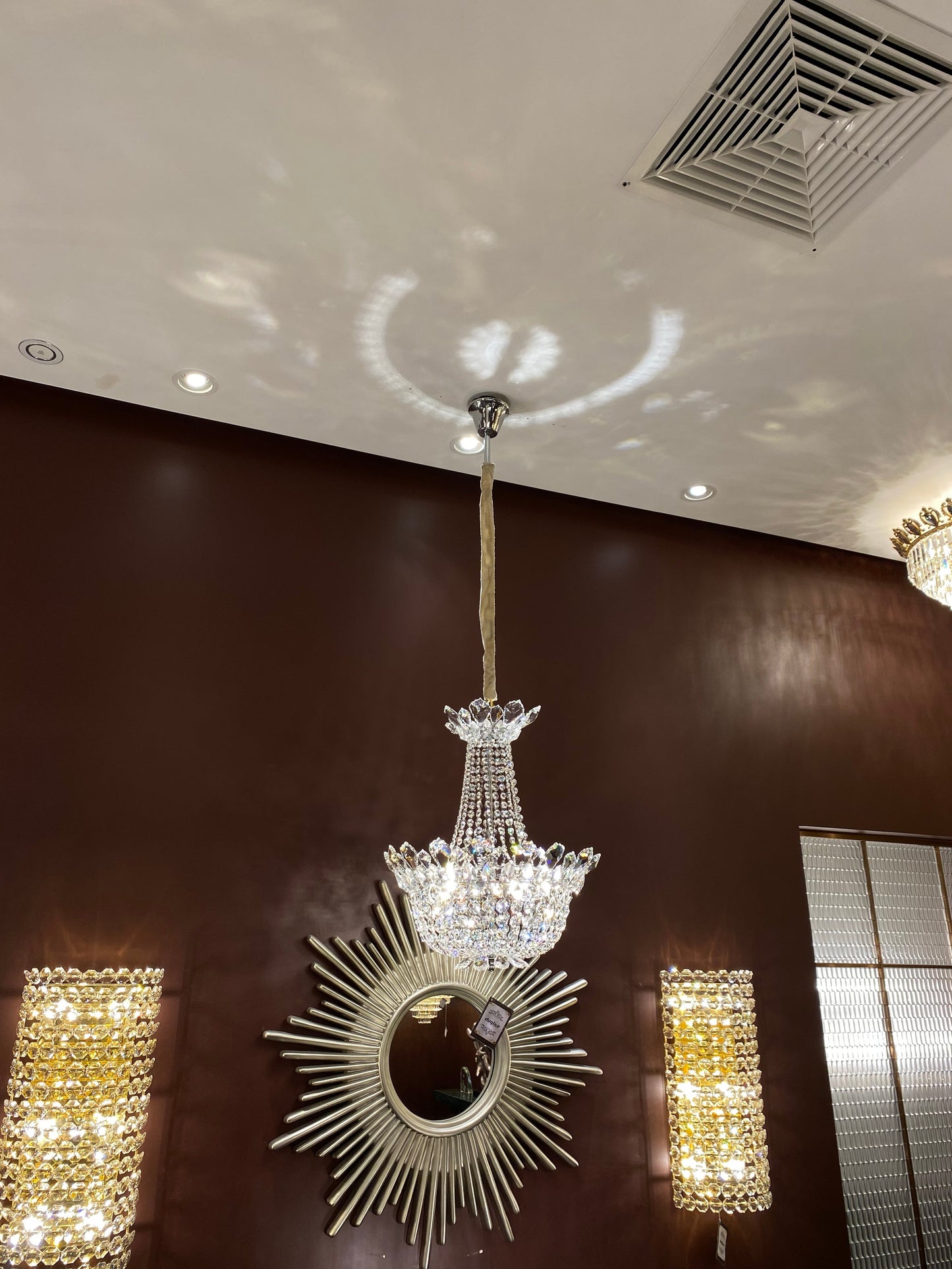Luxury Empire Branch Crystal Chandelier Pendant Light for Entryway and Foyer - Richardrider