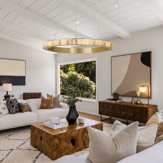 Avalon Alabaster Chandelier - Richardrider