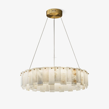Halos Alabaster Round/Square Chandelier - Richardrider