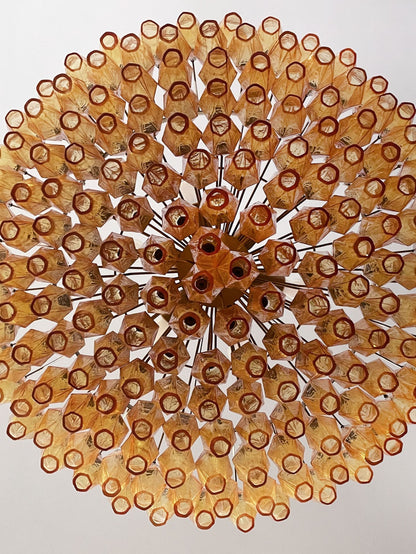 Murano Chandelier – Poliedri – 185 glass