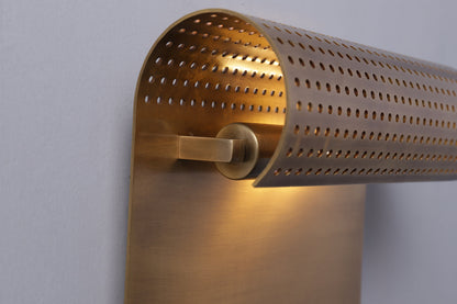 Scroll-I Wall Sconce Brass - Richardrider