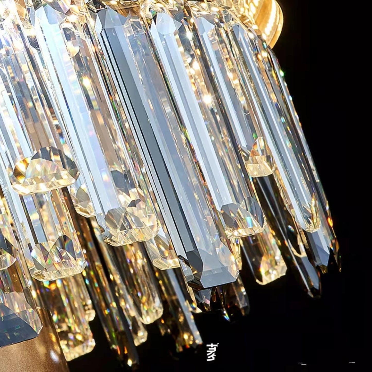 Modern Round/Rectangular Crystal Chandelier Collection For Living Room/Hallway/Dining/Bedroom