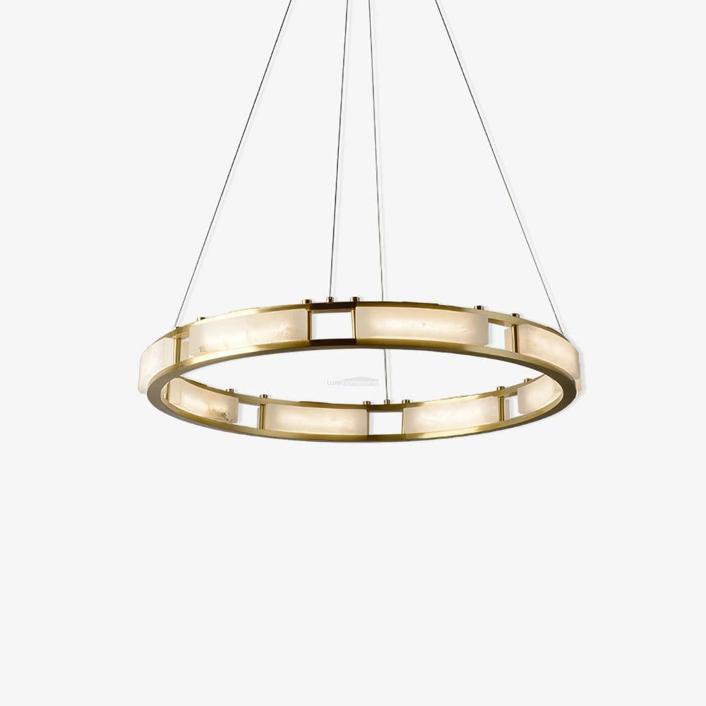 Qatar Alabaster Round Chandelier - Richardrider