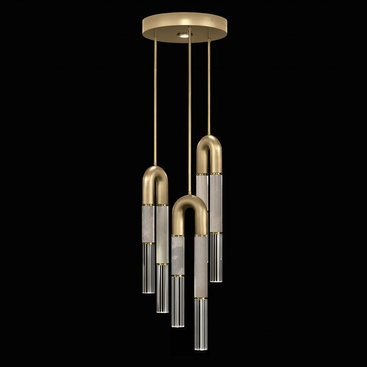 Riley Art Antonia 16"W Round Pendant
