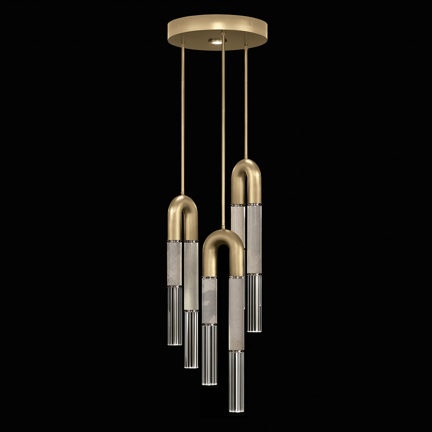 Riley Art Antonia 16"W Round Pendant