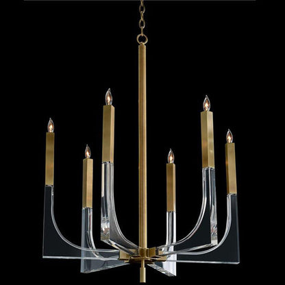 Linear Edge Chandelier