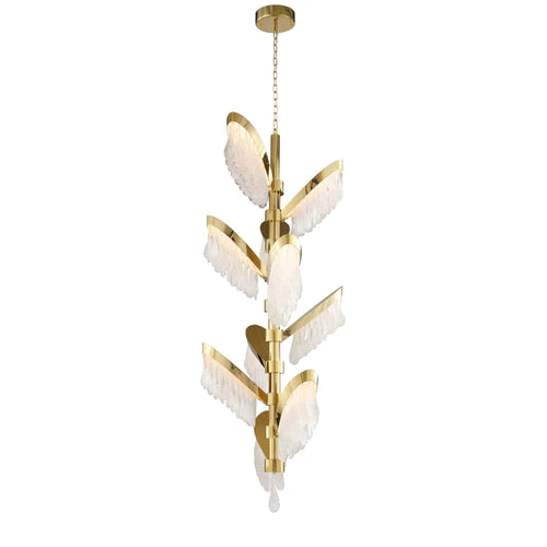Palm-Villa Murano Glass Foyer Chandelier - Richardrider