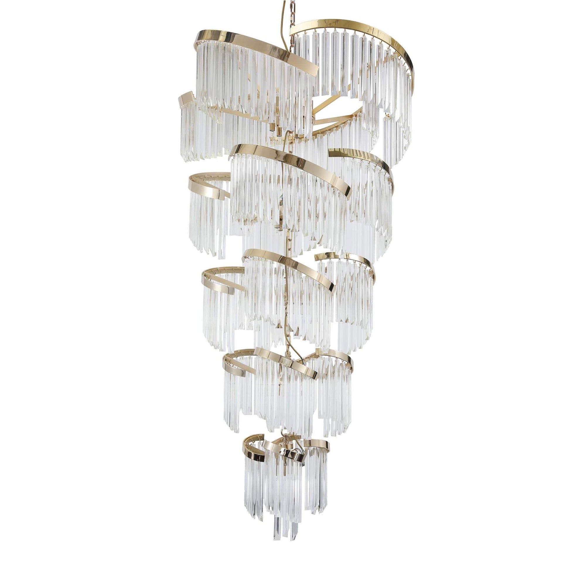 Twin Palms Foyer Crystal Chandelier - Richardrider